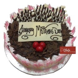 Mother's Day Special Black Forest Cake - 2 lbs.