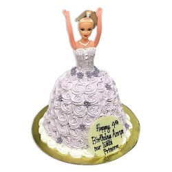 Barbie Doll Cake- 3 lbs. Barbie Doll Cake- 3 lbs.