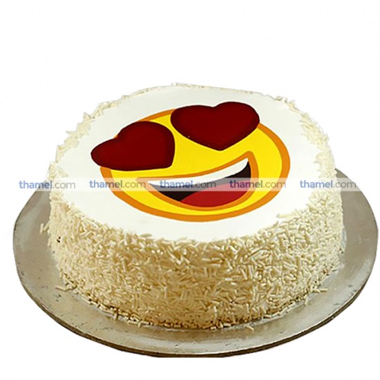 Emoji Black Forest Cake - 2 lbs