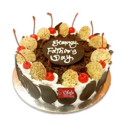 Father's Day Special Black Forest Cake - 2 lbs.