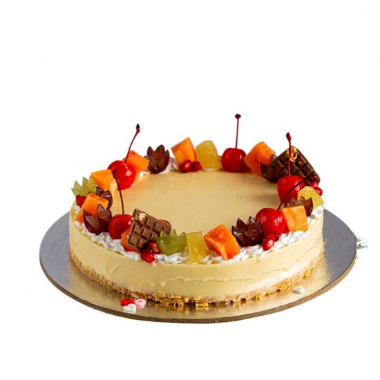 Fruit-Topped Classic Cheesecake 