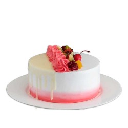 Dark and White Chocolate Cake - 1 lb.