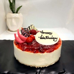 Strawberry Cheese Cake - 2 lbs. Strawberry Cheese Cake - 2 lbs.