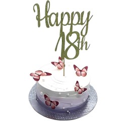 Butterfly Themed Birthday Cake -2 lbs. Butterfly Themed Birthday Cake -2 lbs.