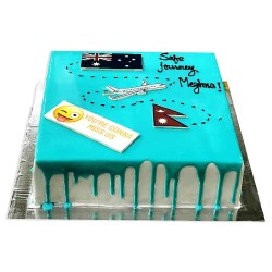 Farewell Drip Cake -2lbs. Farewell Drip Cake -2lbs.