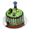 Football Themed Cake- 3 lbs.