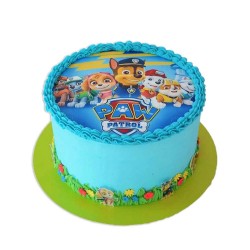 Paw Patrol Photo Print Cake -2 lbs. Paw Patrol Photo Print Cake -2 lbs.
