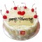 Mother's Day Special White Forest Cake - 2 lbs.