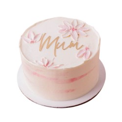 Floral Vanilla Cake - 1 lb. Floral Vanilla Cake - 1 lb.