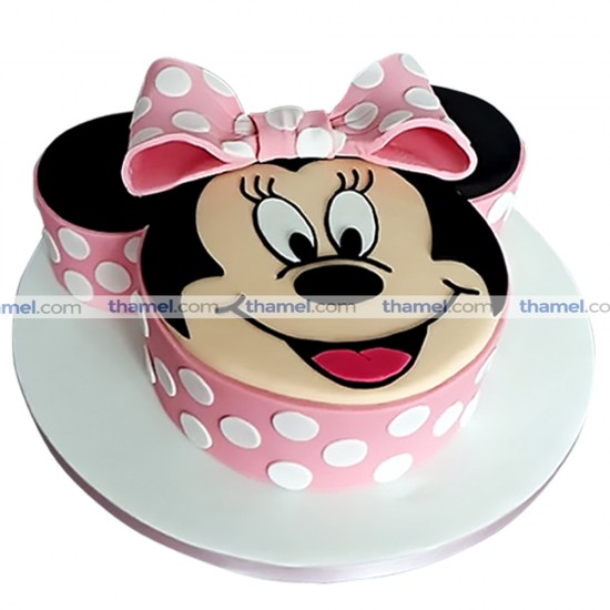 Minnie Mouse Polka Dot Cake- 4 lbs.