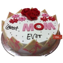 Mother's Day Special White Forest Cake - 2 lbs.