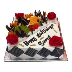 White Forest Cake - 2 lbs. White Forest Cake - 2 lbs.