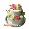 Petals & Promises Wedding Cake - 6 lbs.