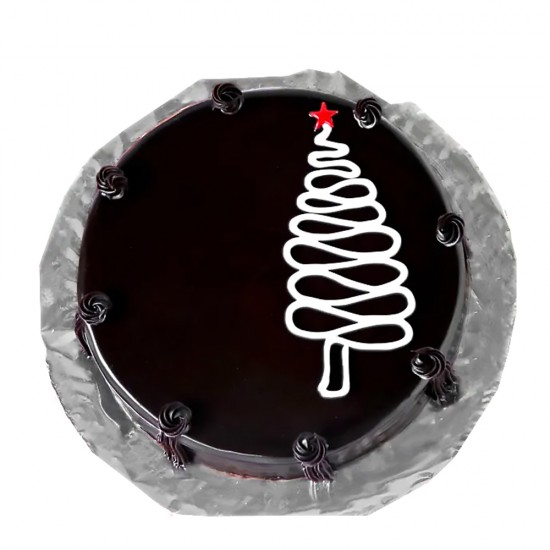 Christmas Tree Special Chocolate Cake - 2 lbs