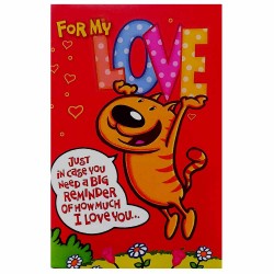 FOR MY LOVE Birthday Card FOR MY LOVE Birthday Card