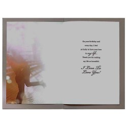 WITH YOU SWEETHEART Birthday Card WITH YOU SWEETHEART Birthday Card