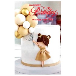 HAPPIEST Birthday WISHES FOR YOU Card HAPPIEST Birthday WISHES FOR YOU Card