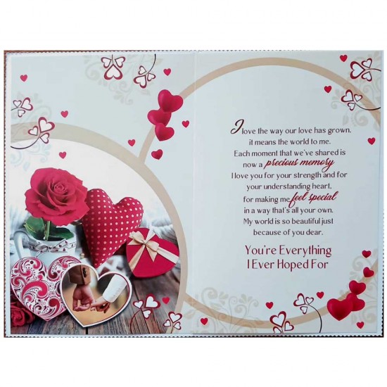 You Are My One And Only  Sweetheart Card