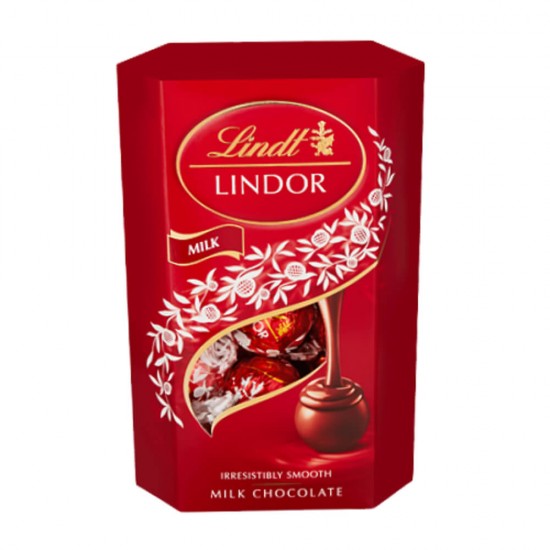Lindt Lindor Milk Chocolate Truffles Carton 200g