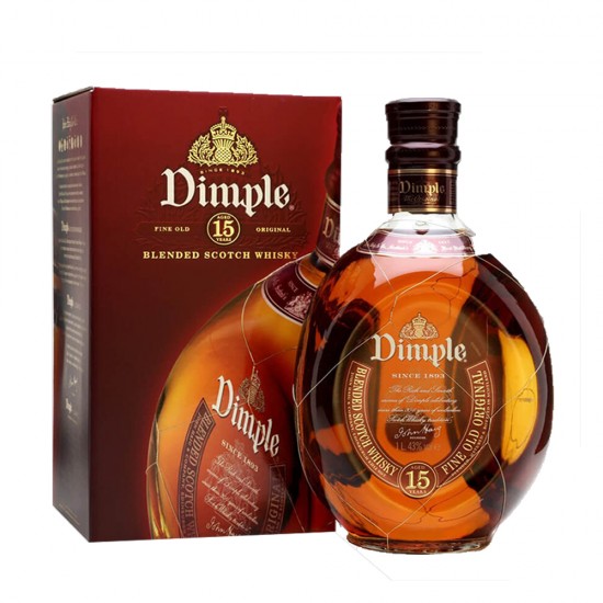 Dimple Deluxe Blended Scotch 15 Year Old -1 Litre