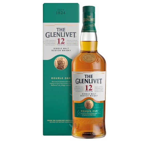 The Glenlivet 12yrs Double Oak 1Litre