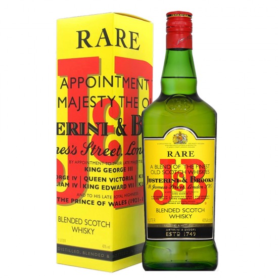 J&B Rare Blended Scotch Whisky - 1litre