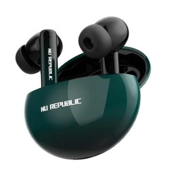 NU Republic Epic ANC + ENC Quad Mics Earbuds With X-bass Technology & 64hr Playtime NU Republic Epic ANC + ENC Quad Mics Earbuds With X-bass Technology & 64hr Playtime