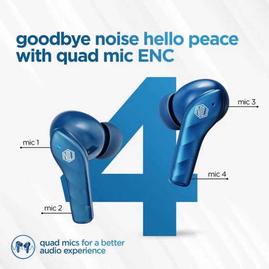 NU Republic Epic Extreme TWS Earbuds with X-Bass Technology