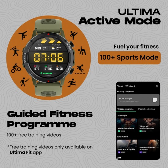 Ultima Active Smart Watch