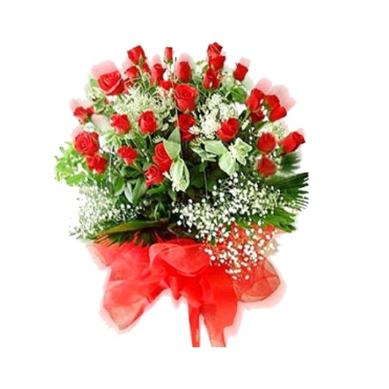 Classic Red Roses Bunch