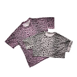 Cheetah Print Oversized T-shirt