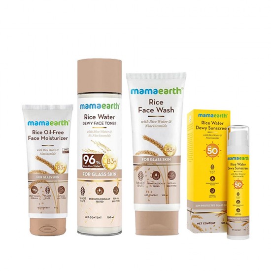 Mamaearth Rice Water Combo