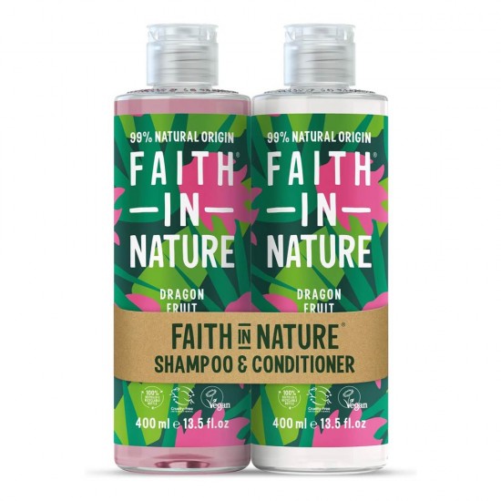 Faith in Nature Dragon Fruit Shampoo and Conditioner Set