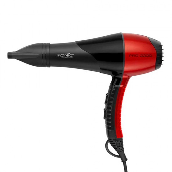 Ikonic Pro.  2200 Hair Dryer with 2 heat nozzles and 1 diffuser 