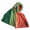 Green & Orange Two Toned Pashmina Shawl