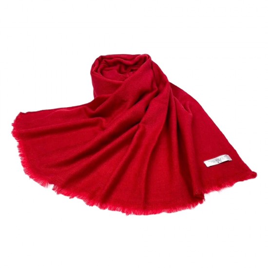 Red Pashmina Shawl