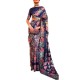 Floral Pattern Silk Saree