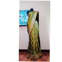 Satin Silk Saree Satin Silk Saree