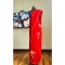 Red Floral Printed Chiffon Saree