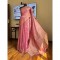 Satin Silk Handloom Weaving Saree
