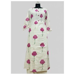 White & Magenta Floral Co-ord Set White & Magenta Floral Co-ord Set