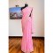 Rose Pink Candy Silk Saree