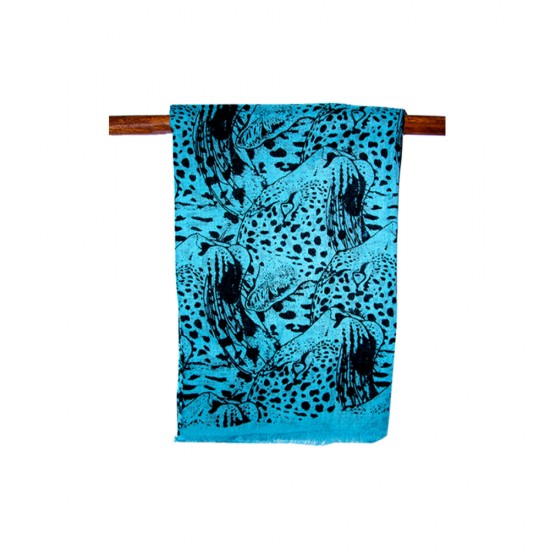 Prowl Print Hand Crafted Pashmina