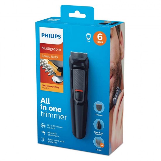 Philips Series 3000 6-in-1 Multi Grooming Kit (MG3710/15)	