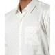 Peter England Men's Regular  White Fit Shirt