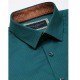 Peter England Men Green Full Sleeves Formal Shirt