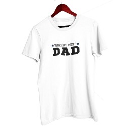 Father's Day Special World's Best Dad Cotton T-shirt Father's Day Special World's Best Dad Cotton T-shirt