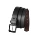 WILDHORN Nepal Leather Belt for Men Free Size Adjustable Waist up to 44 inches (WHBLT-569 BLACK)