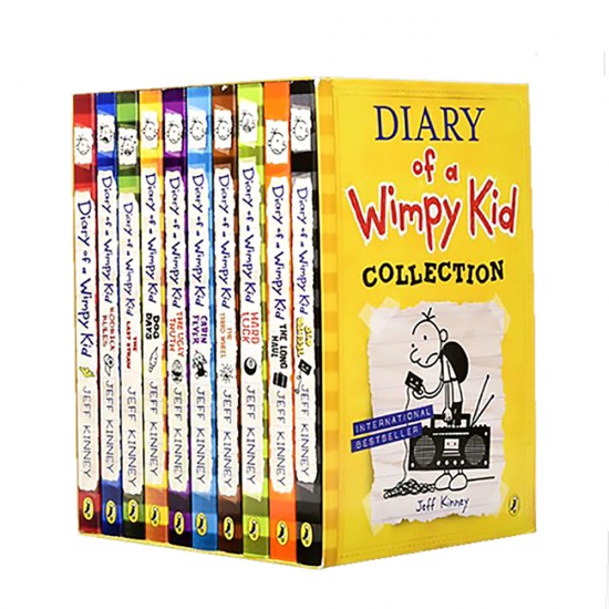 Diary of Wimpy Kid- 5 Books