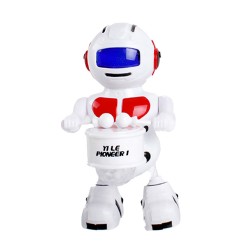 Bot Robot Pioneer 2 Electronic Walking Dancing To Drum